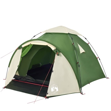 Cort de camping cupolă 3 persoane, setare rapidă, verde - Img 4