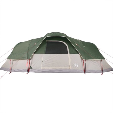 Cort de camping cupolă pentru 1 persoană, verde, impermeabil - Img 5