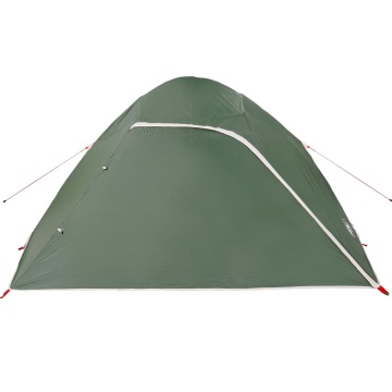 Cort de camping cupolă pentru 6 persoane, verde, impermeabil - Img 5