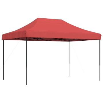Cort de petrecere pliabil Pop-Up, 410x279x315 cm, vișiniu - Img 2