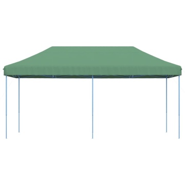 Cort de petrecere pliabil Pop-Up, 580x292x315 cm, verde - Img 3