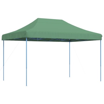 Cort de petrecere pliabil Pop-Up, verde, 410x279x315 cm - Img 2