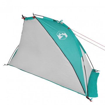 Cort de plajă, verde marin, 268x223x125 cm, tafta 185T - Img 8