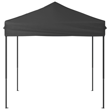 Cort pliabil pentru petrecere, antracit, 2x2 m - Img 3