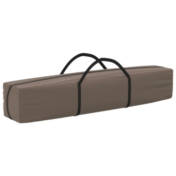 Cort pliabil pentru petrecere, gri taupe, 3x3 m - Img 6