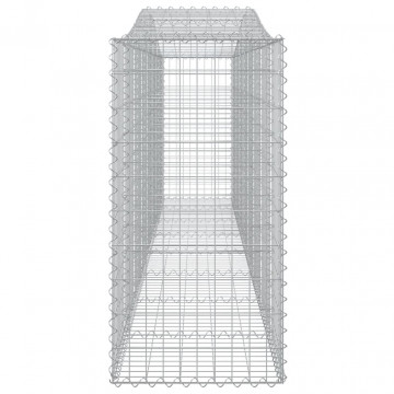 Coș gabion arcuit 400x50x100/120 cm fier galvanizat - Img 4