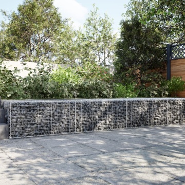 Coș gabion cu capac, 300x100x50 cm, fier galvanizat - Img 1
