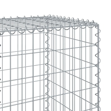 Coș gabion cu capac, 300x50x150 cm, fier galvanizat - Img 5