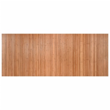 Covor dreptunghiular, natural, 80x200 cm, bambus - Img 2