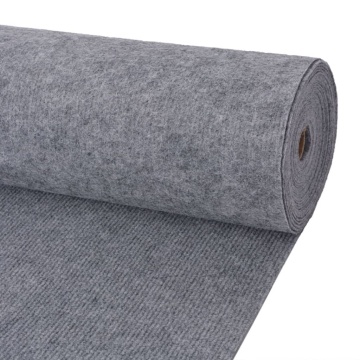 Covor pentru expoziții striat, gri, 1,2x10 m - Img 1