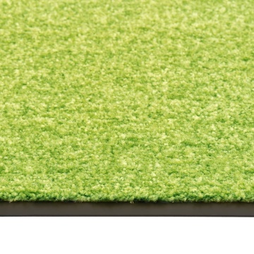 Covoraș de ușă lavabil, verde, 60 x 90 cm - Img 4