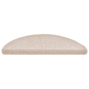 Covorașe scară 30 buc Taupe 56x17x3 cm - Img 3