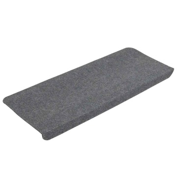 Covorașe scară autoadezive 30 buc Gri 65x24,5x3,5 cm - Img 2