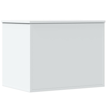Cutie de depozitare, alb, 60x42x46 cm, lemn prelucrat - Img 2