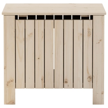 Cutie de depozitare cu capac "RANA" 60x49x54 cm, lemn masiv pin - Img 4