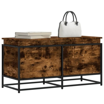 Cutie depozitare stejar sonoma 100x40x51,5 cm lemn prelucrat - Img 1