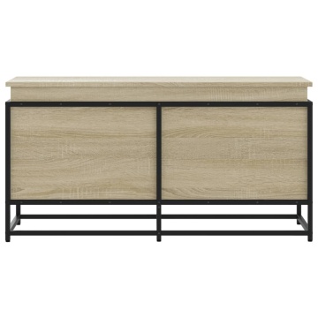 Cutie depozitare stejar sonoma 100x40x51,5 cm lemn prelucrat - Img 4