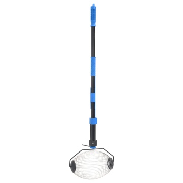 Dispozitiv de colectare nuci, albastru, 127 cm, oțel - Img 1