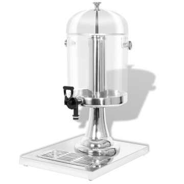 Dozator de suc din oțel inoxidabil, 8L - Img 1