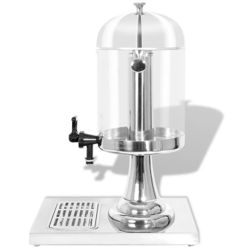Dozator de suc din oțel inoxidabil, 8L - Img 3