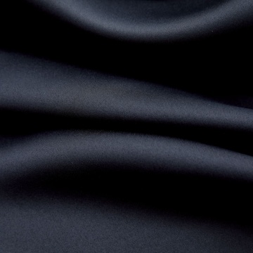 Draperii opace cu inele metalice, 2 buc., negru, 140 x 225 cm - Img 3