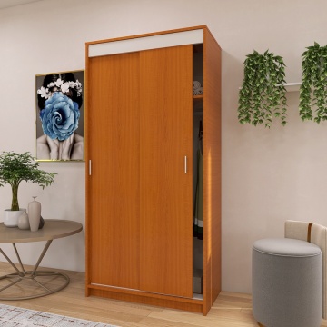 Dressing Barcelona, 200x100x50 cm, Culoare Cires din pal de 18 mm - Img 3