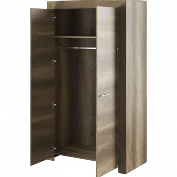 Dulap Air AI08 , country grey, 110 cm, 2D - Img 2