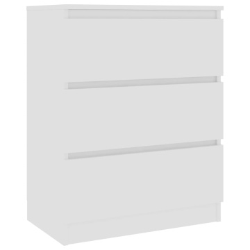 Dulap, alb, 60 x 35 x 76 cm, lemn prelucrat - Img 2
