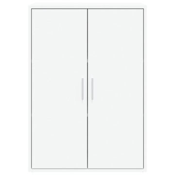 Dulap, alb, 60x31x84 cm, lemn prelucrat - Img 8