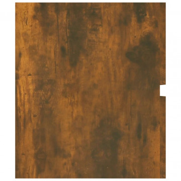 Dulap chiuvetă, stejar fumuriu, 100x38,5x45 cm, lemn prelucrat - Img 8