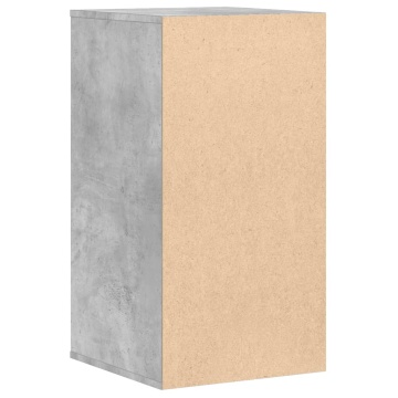 Dulap colț cu sertare gri beton 40x41x76 cm lemn prelucrat - Img 6