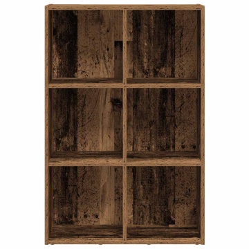 Dulap cu cărți/Dulfrag lemn vechi 66x30x98 cm lemn prelucrat - Img 8