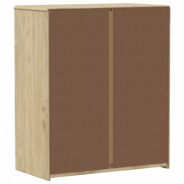 Dulap cu sertar SAUDA stejar, 76,5x39x91 cm, lemn masiv de pin - Img 5