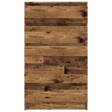 Dulap cu sertare, lemn vechi, 60x36x103 cm, lemn prelucrat - Img 4
