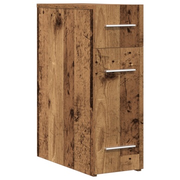Dulap de apotecar din lemn vechi 20x45,5x60 cm din lemn ingineresc - Img 2