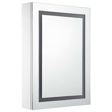 Dulap de baie cu oglindă și LED-uri, 50 x 13 x 70 cm - Img 3