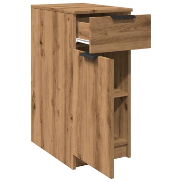 Dulap de birou, stejar artizanal, 33x50x75 cm lemn prelucrat - Img 7