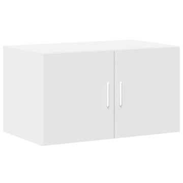Dulap de depozitare, alb, 70x42,5x225 cm, lemn prelucrat - Img 8