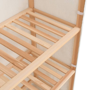Dulap de haine cu 3 rafturi, 79 x 40 x 170 cm - Img 5