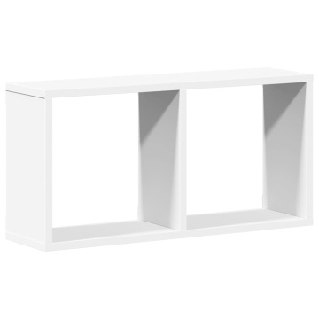 Dulap de perete, alb, 60x16x30 cm, lemn prelucrat - Img 2