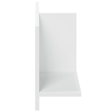 Dulap de perete, alb, 70x16,5x30 cm, lemn prelucrat - Img 8