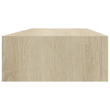 Dulap de perete cu sertar, stejar, 60x23,5x10 cm, MDF - Img 8