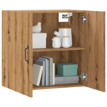 Dulap de perete, stejar artizanal, 60x31x60 cm, lemn prelucrat - Img 1