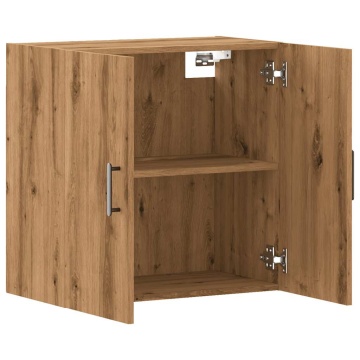 Dulap de perete, stejar artizanal, 60x31x60 cm, lemn prelucrat - Img 2