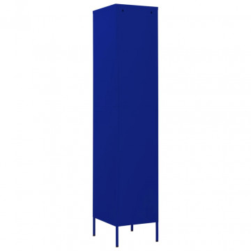 Dulap de vestiar, bleumarin, 35x46x180 cm, oțel - Img 8