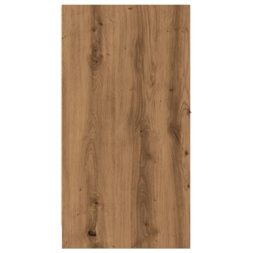 Dulap farmacie, stejar artizanal, 30x41x77,5 cm, lemn prelucrat - Img 5
