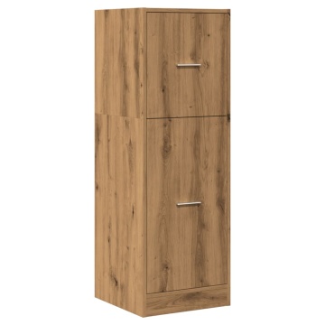 Dulap farmacie, stejar artizanal, 40x41x118 cm, lemn prelucrat - Img 3