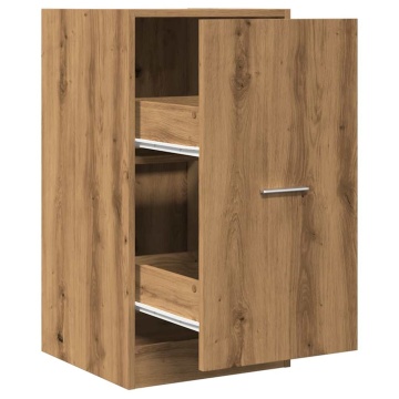 Dulap farmacie, stejar artizanal, 40x41x77,5 cm, lemn prelucrat - Img 2