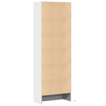 Dulap înalt cu LED alb 69x32,5x200 cm lemn prelucrat - Img 7