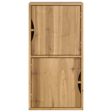 Dulap lateral „ODDA” 40x24x79 cm din lemn masiv de pin - Img 8